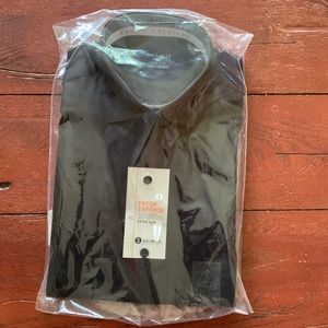 VanHeusen Black Dress Shirt